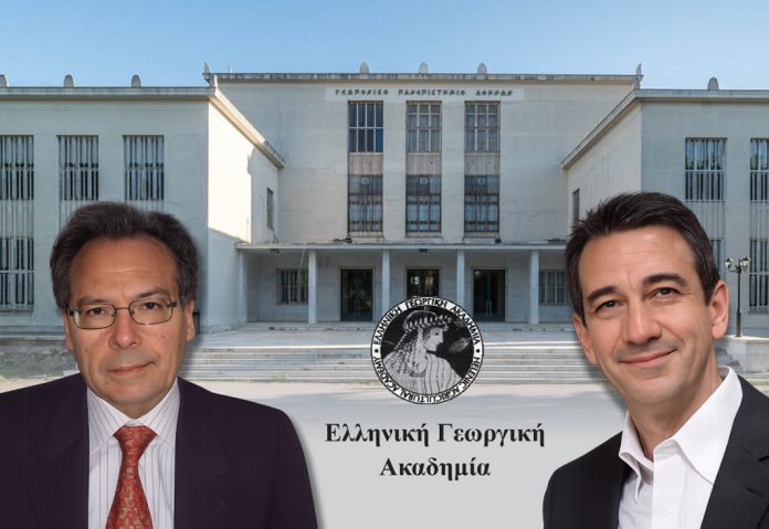 Δύο πανεπιστημιακοί καθηγητές της Επιστήμης του Ξύλου στην Ελληνική Γεωργική Ακαδημία Οι πανεπιστημιακοί καθηγητές Ηλίας Βουλγαρίδης (αριστερά) και Γιώργος Μαντάνης (δεξιά) εξελέγησαν ως τακτικά μέλη της Ελληνικής Γεωργικής Ακαδημίας